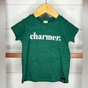 Lenox James,  Green Charmer Baby Tee
